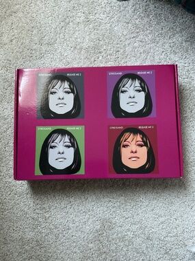 Barbra Streisand RELEASE ME 2 Collector’s Box Set CD, Tote, Cards, Coasters